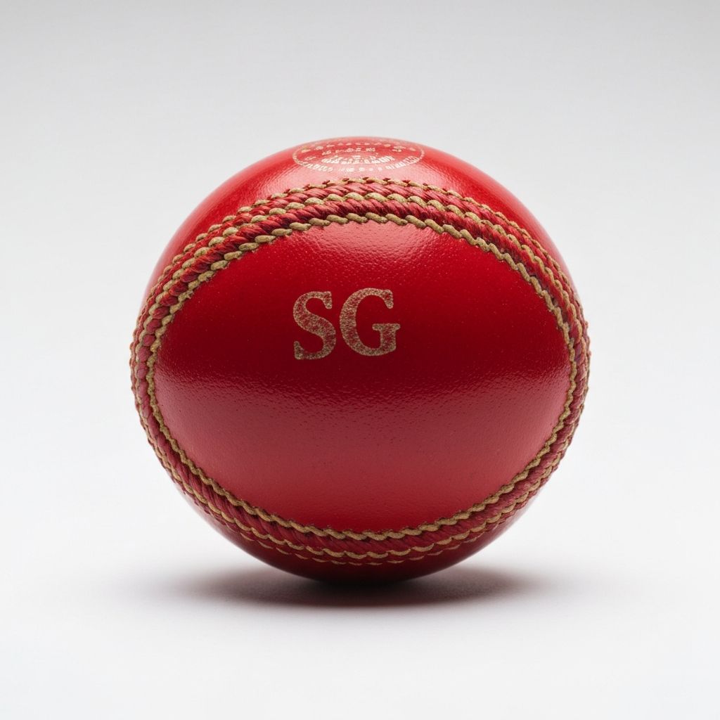 SG Test Red Cricket Ball